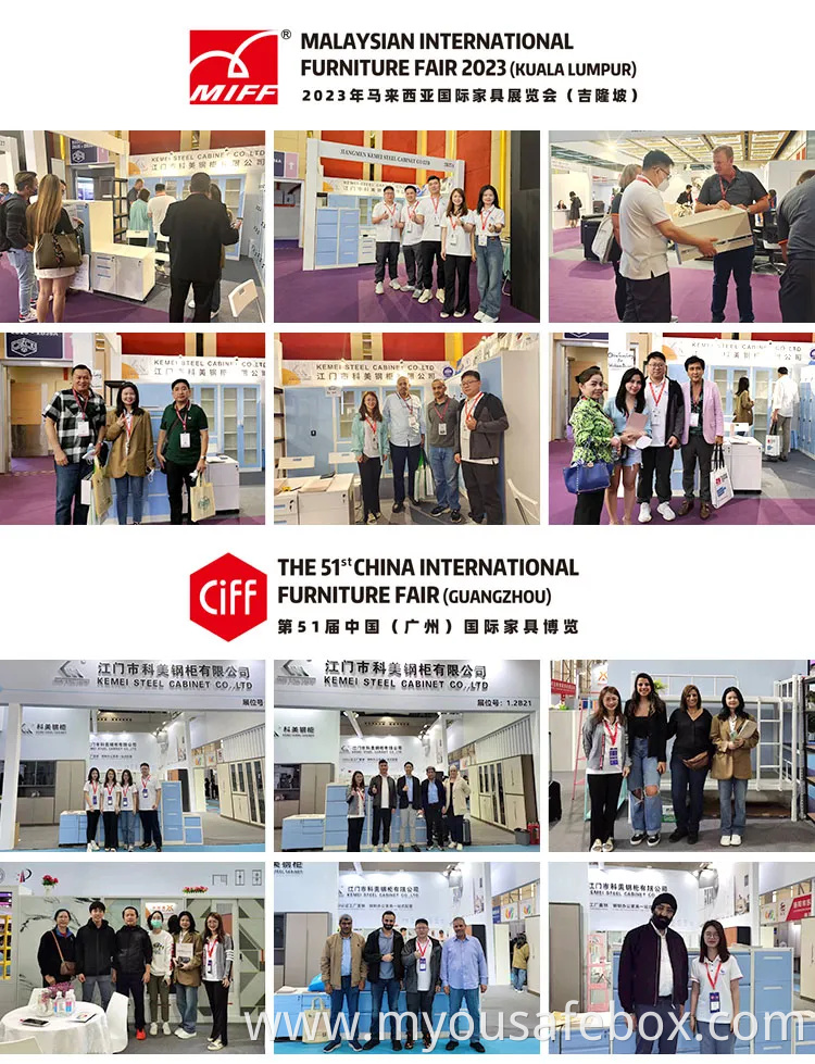 Factory Supply Large Capacity Heavy Fireproof Safe Anti-Theft Metal Safety Box